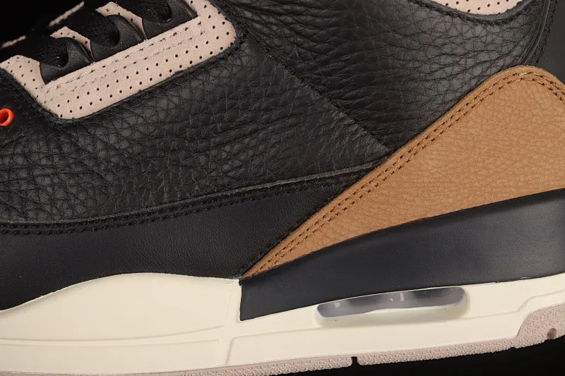 All categories Air Jordan Jordan series basketball shoes Air Jordan 3 Air Jordan 3 SE "Denim" AJ3 Joe 3 black brown cement CT8532-008